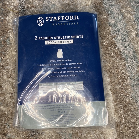 Stafford gray Athletic small 2 pack new - Picture 2 of 2